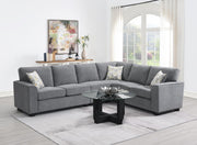 Gray 2-Piece Sectional