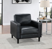 Black PU Chair