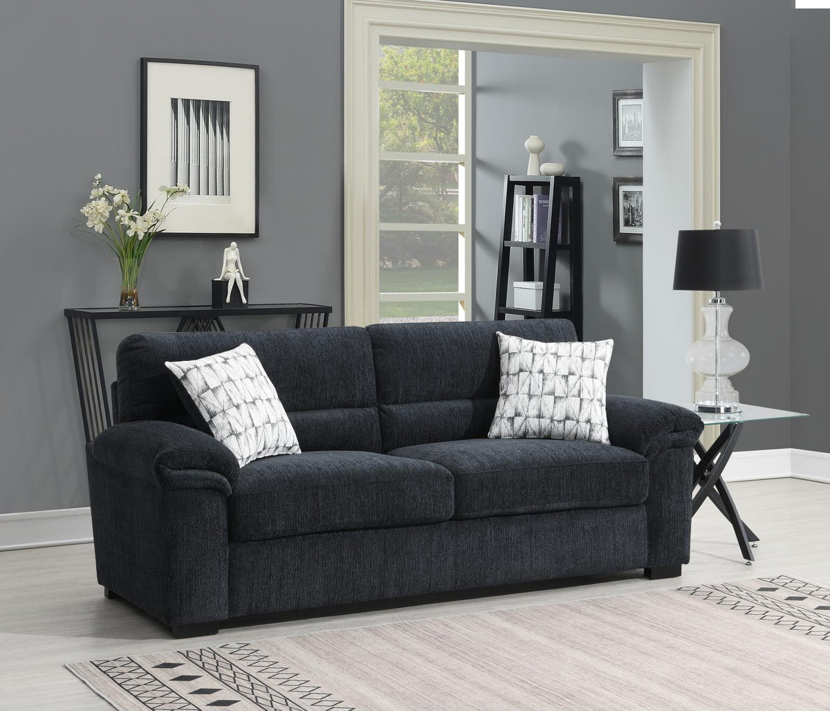 Charcoal Sofa