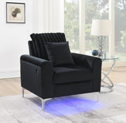 Black LED Chair