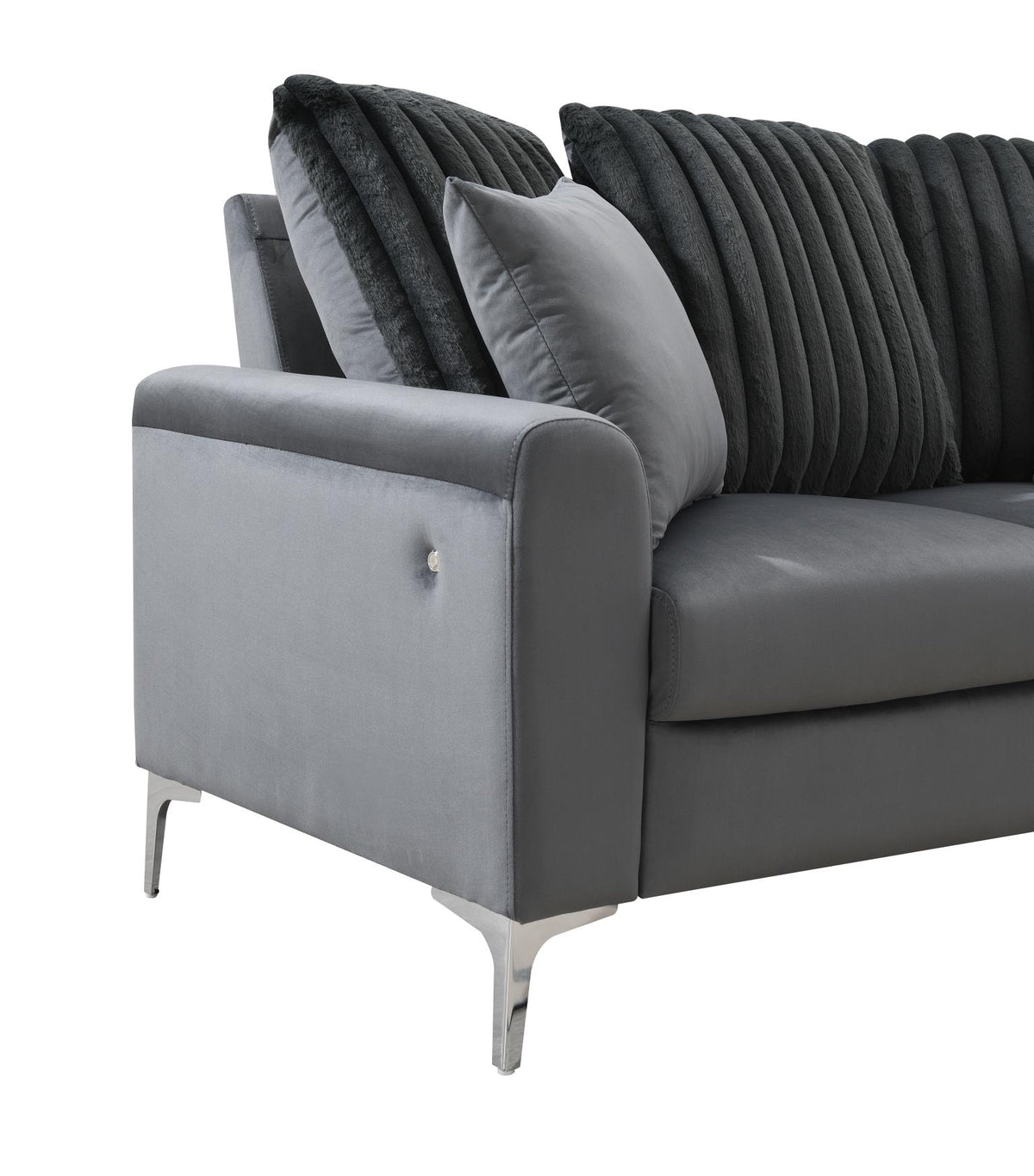Gray 2-Piece Living Room Set U481
