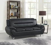 Black PU Sofa