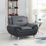 Gray PU Chair
