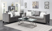 Silver Loveseat