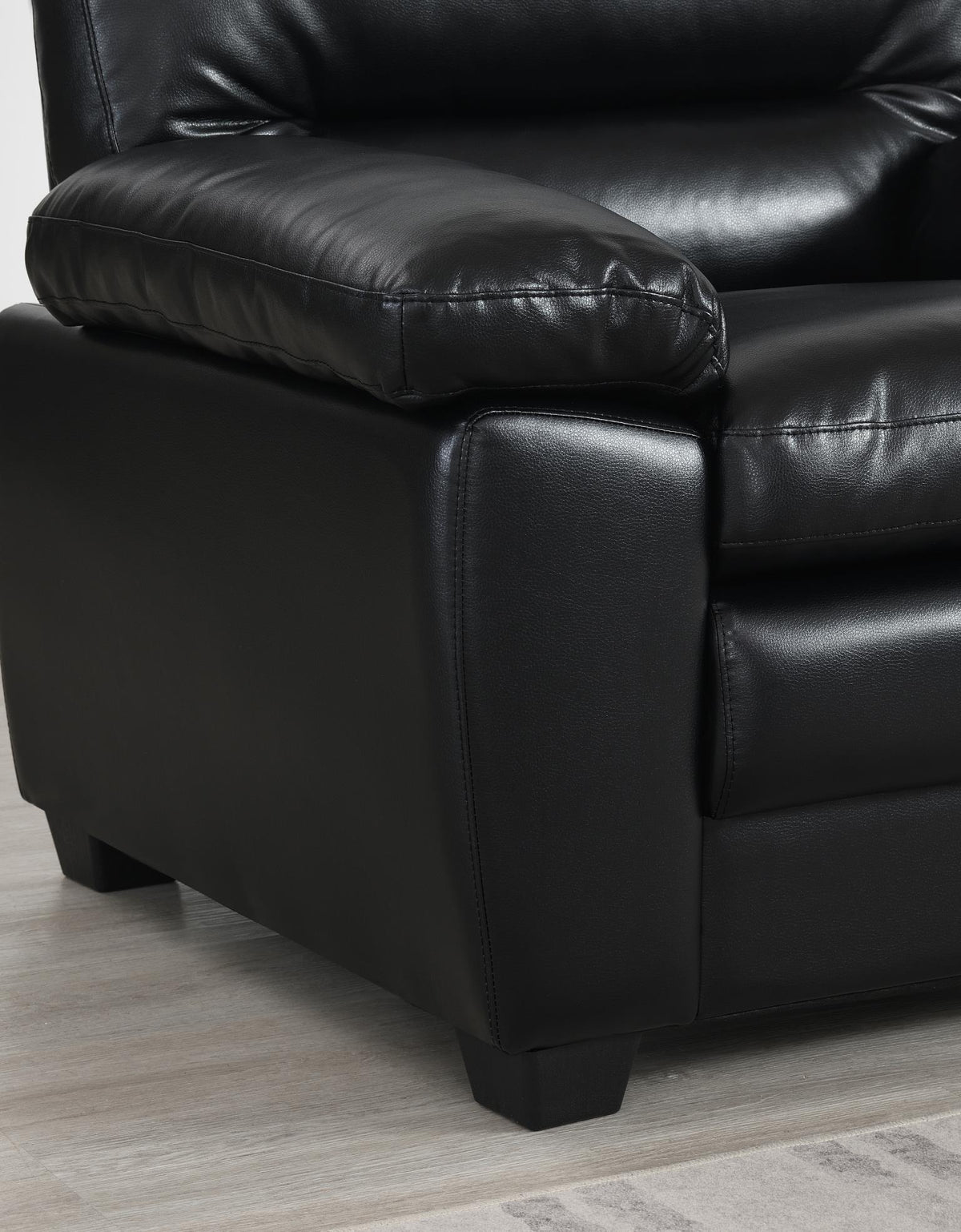 Black PU Chair