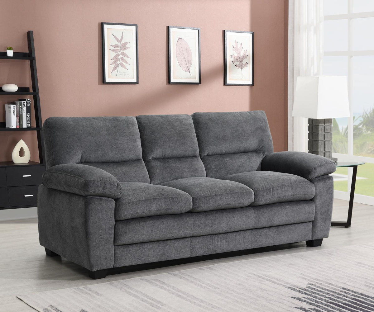 Gray Loveseat