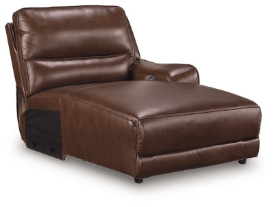 DeepWakes Right-Arm Facing Press Back Power Chaise
