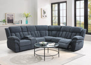 Gray Motion 3-Piece Sectional