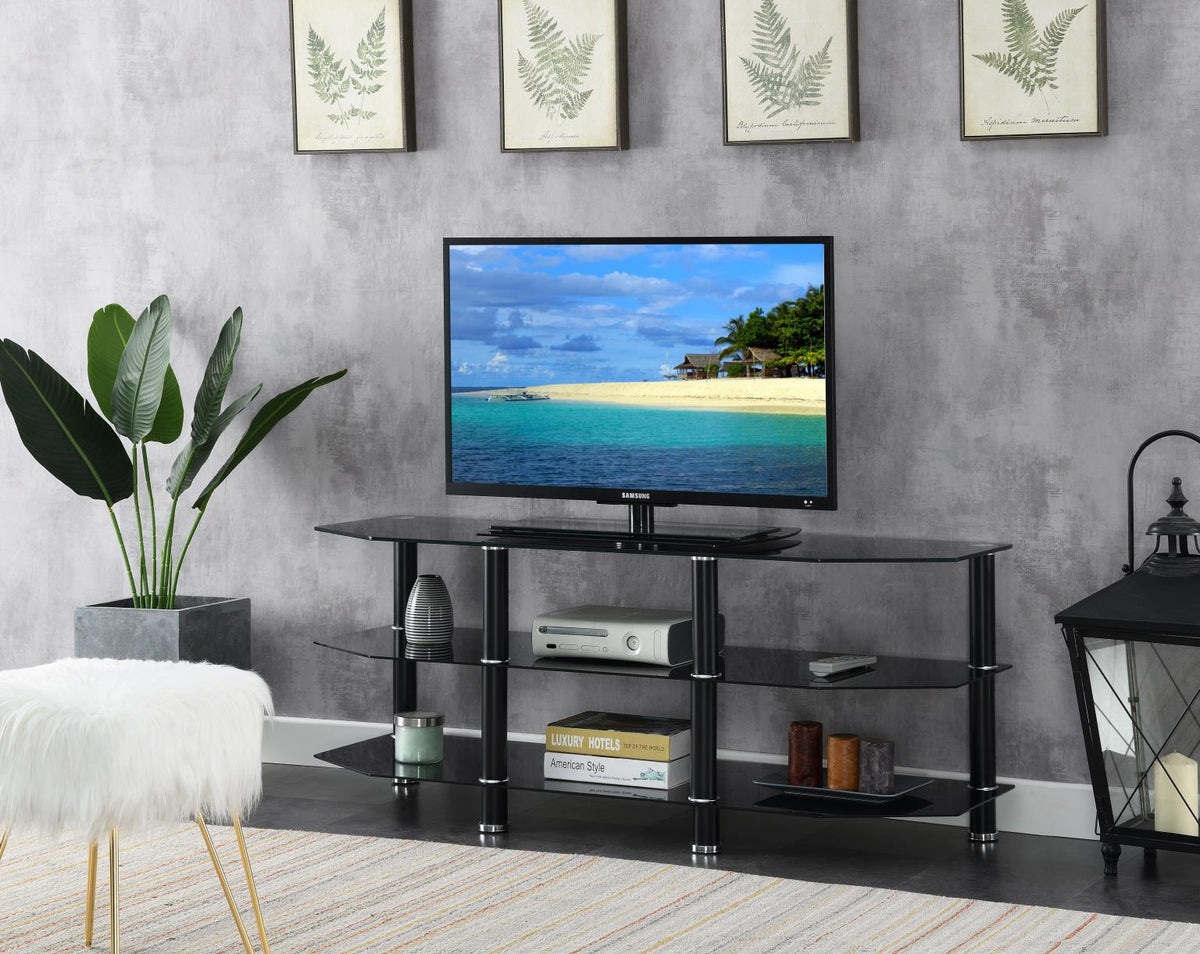 Black TV Stand