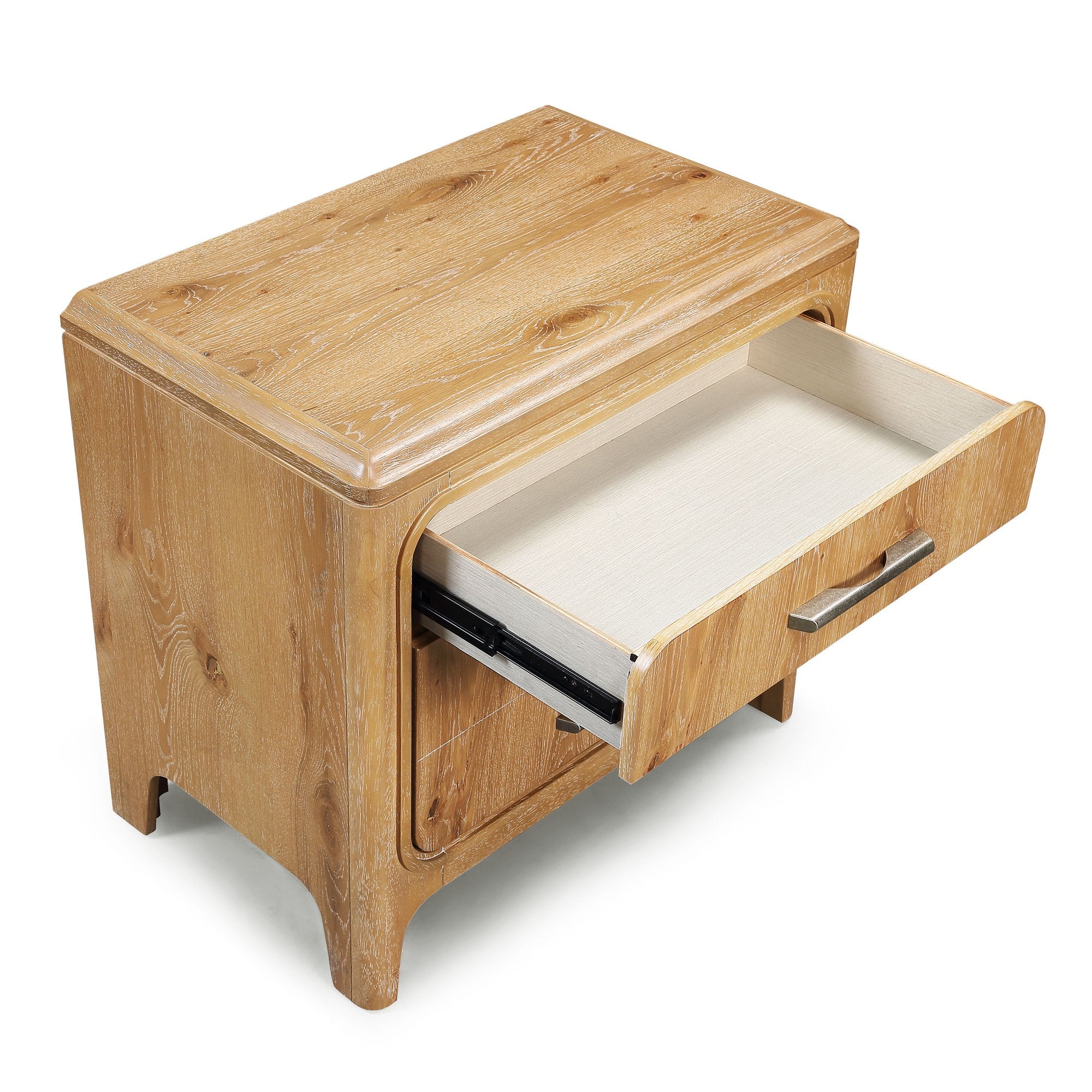 WESTCOTT NIGHT STAND-CERUSEDNATURAL