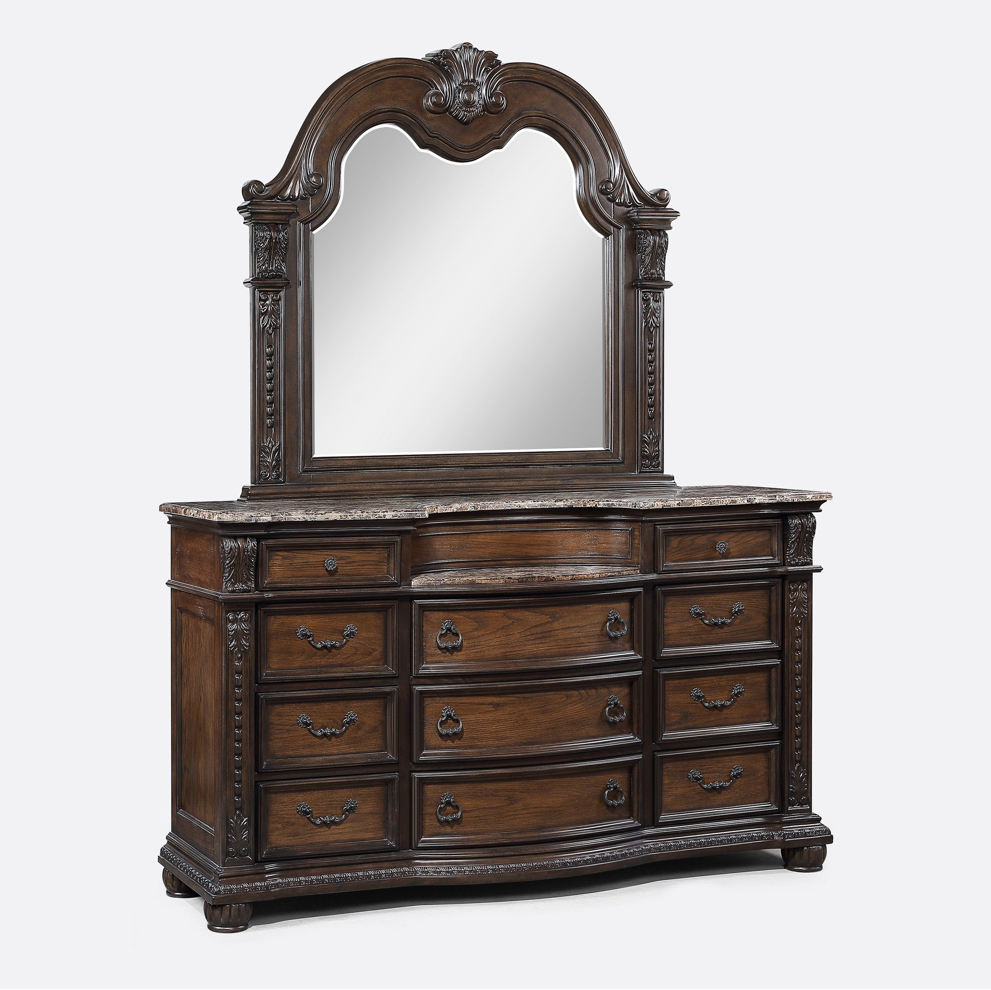 STANLEY DRESSER-COFFEE BROWN