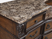 STANLEY NIGHT STAND-COFFEE BROWN