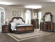 STANLEY K HEADBORAD-COFFEE BROWN