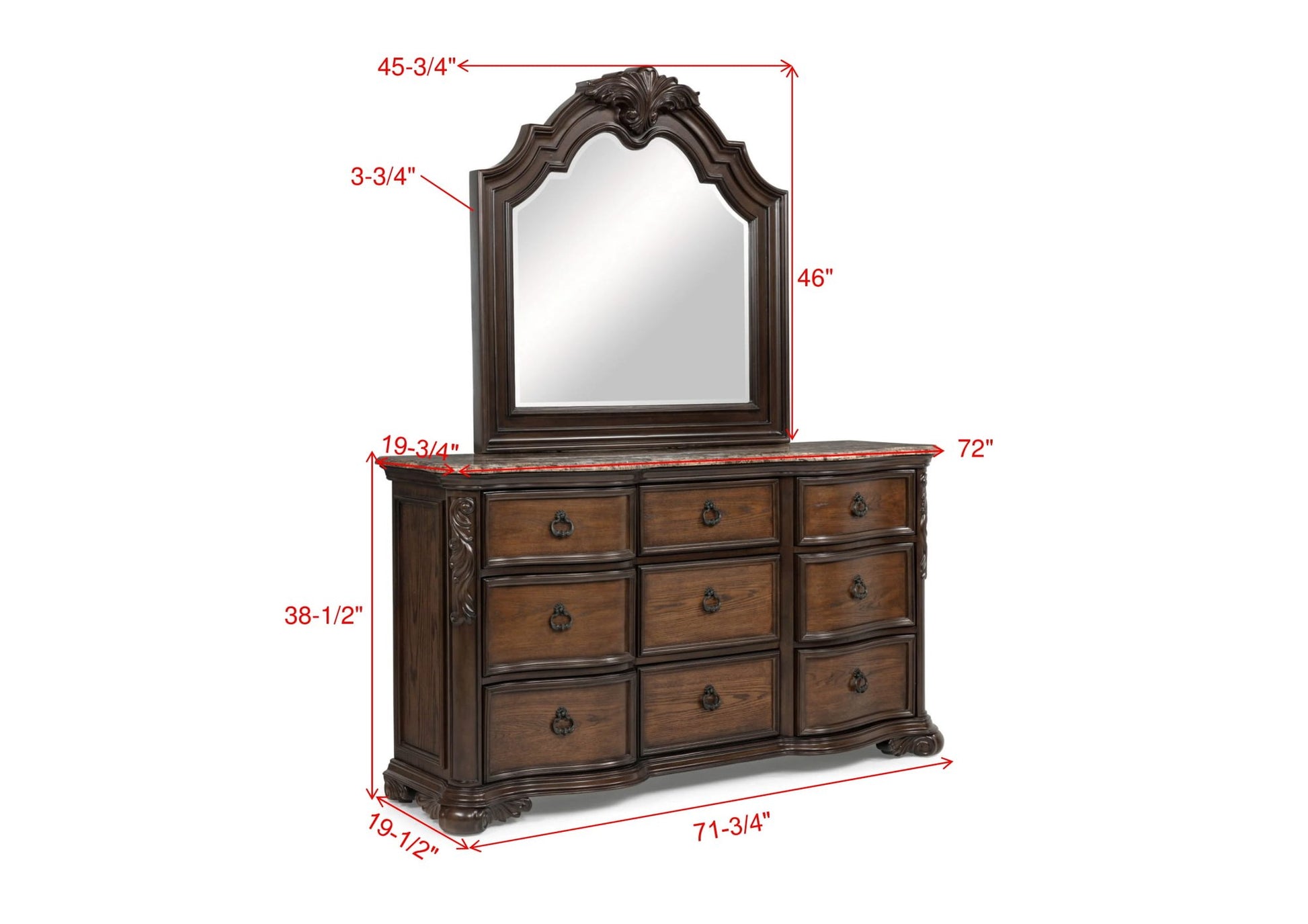 LUDWIG DRESSER TOP