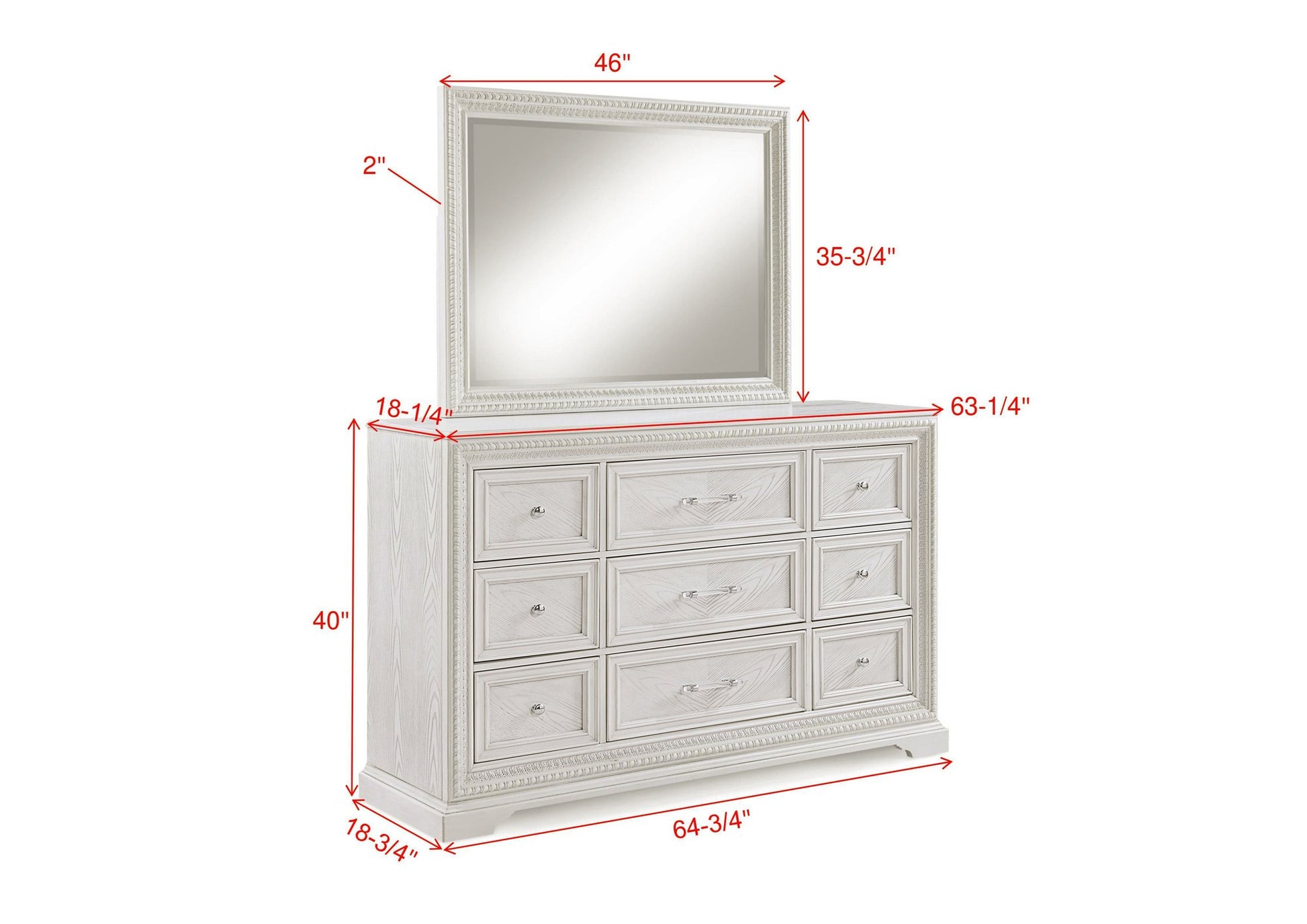 ALEXANDRIA DRESSER TOP
