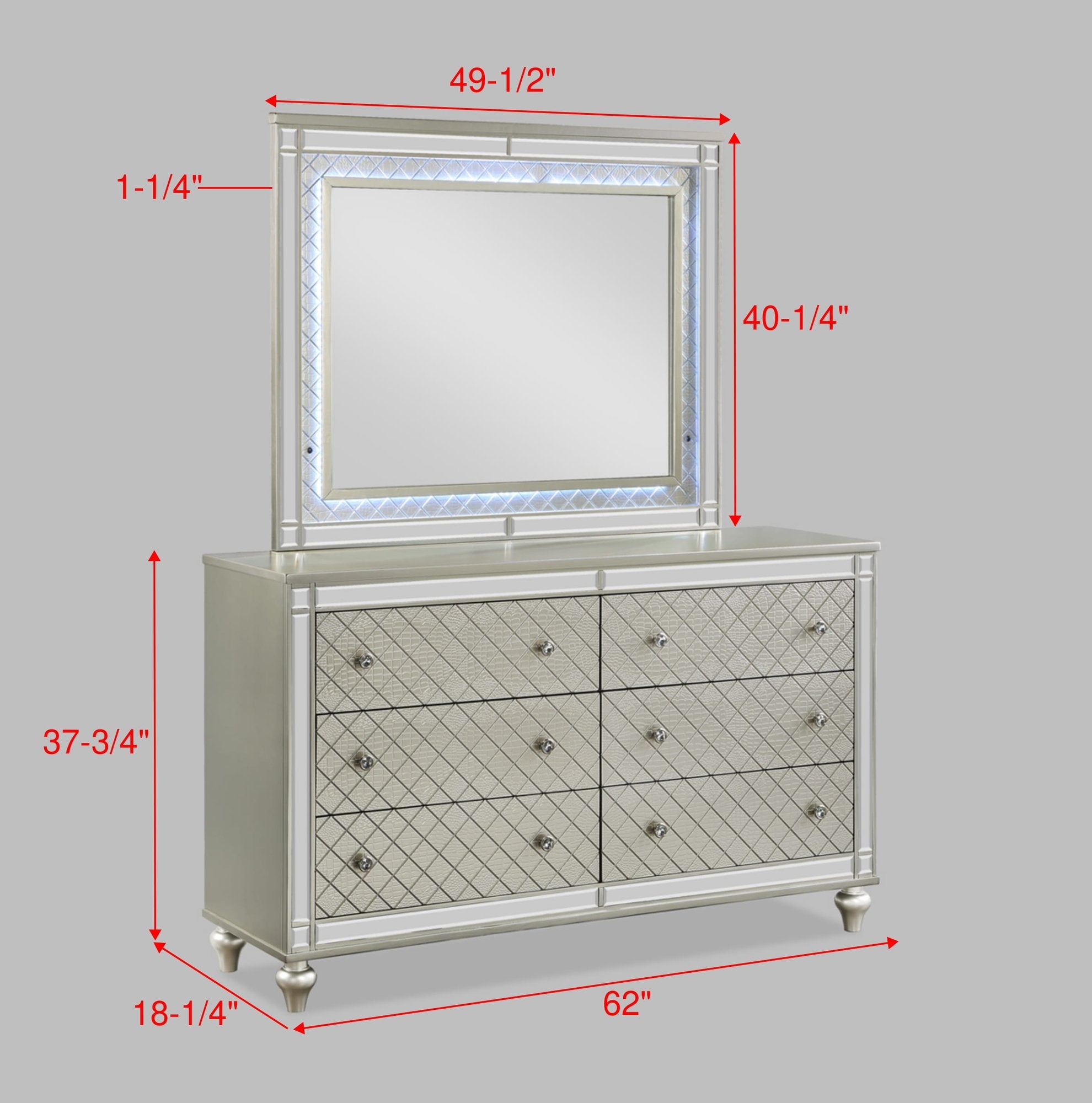 CRISTIAN DRESSER TOP CHAMPAGNE