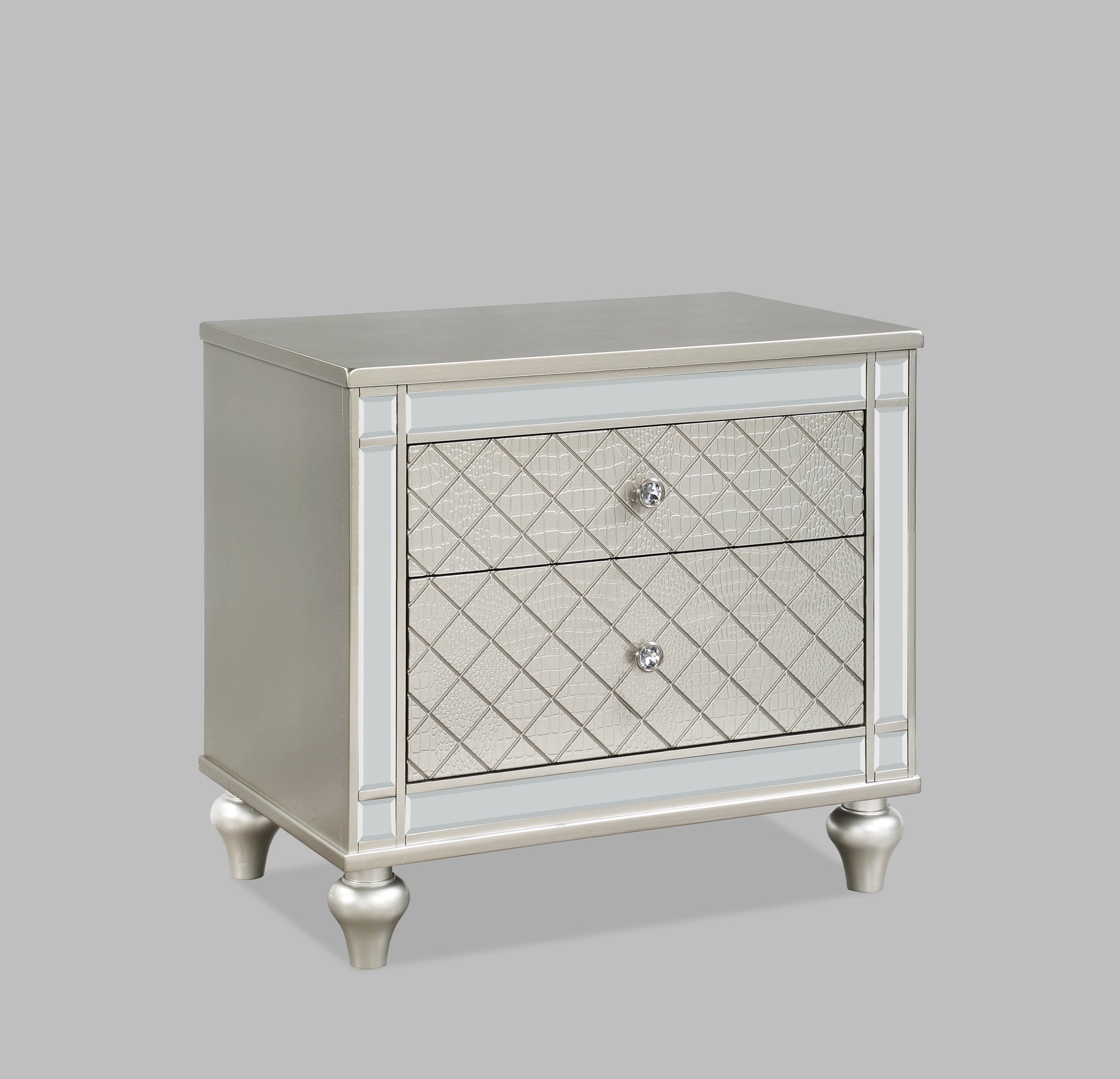 CRISTIAN NIGHT STAND CHAMPAGNE