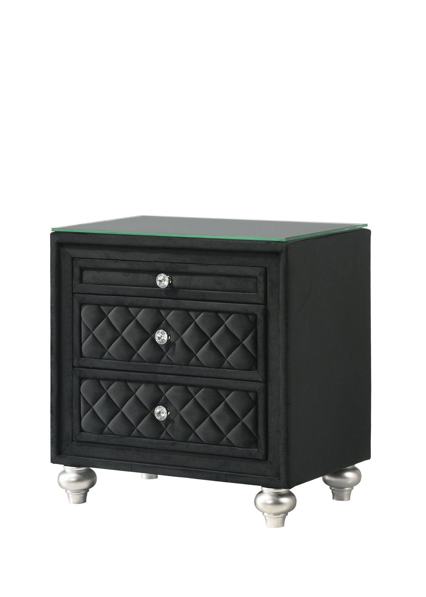 CAMEO NIGHT STAND - BLACK