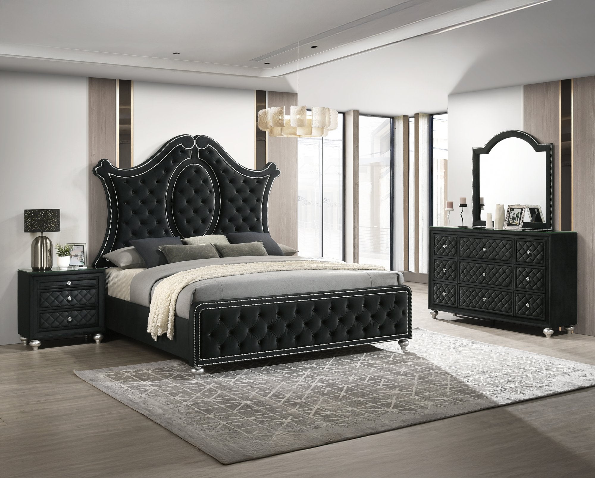 CAMEO CHEST - BLACK