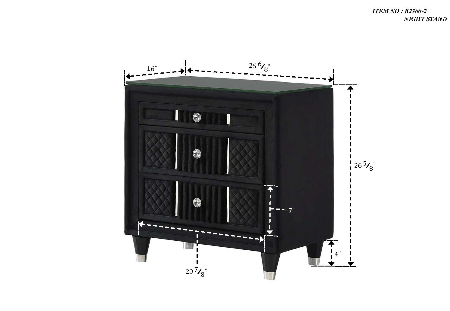 ARMANY NIGHT STAND