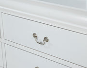 LOUIS PHILIP DRESSER WHITE