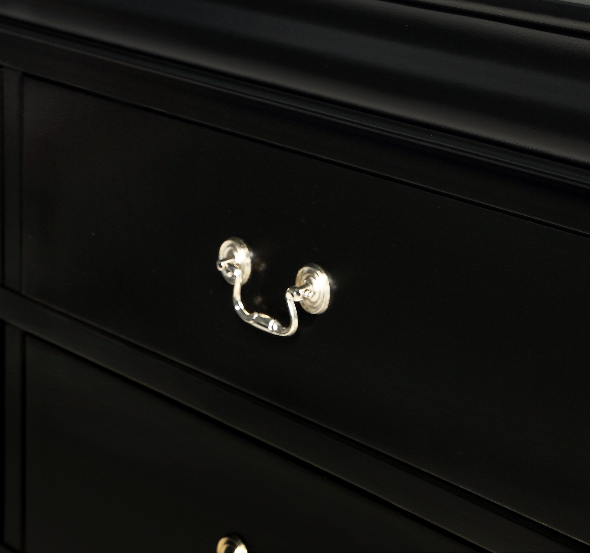 LOUIS PHILIP DRESSER TOP BLACK