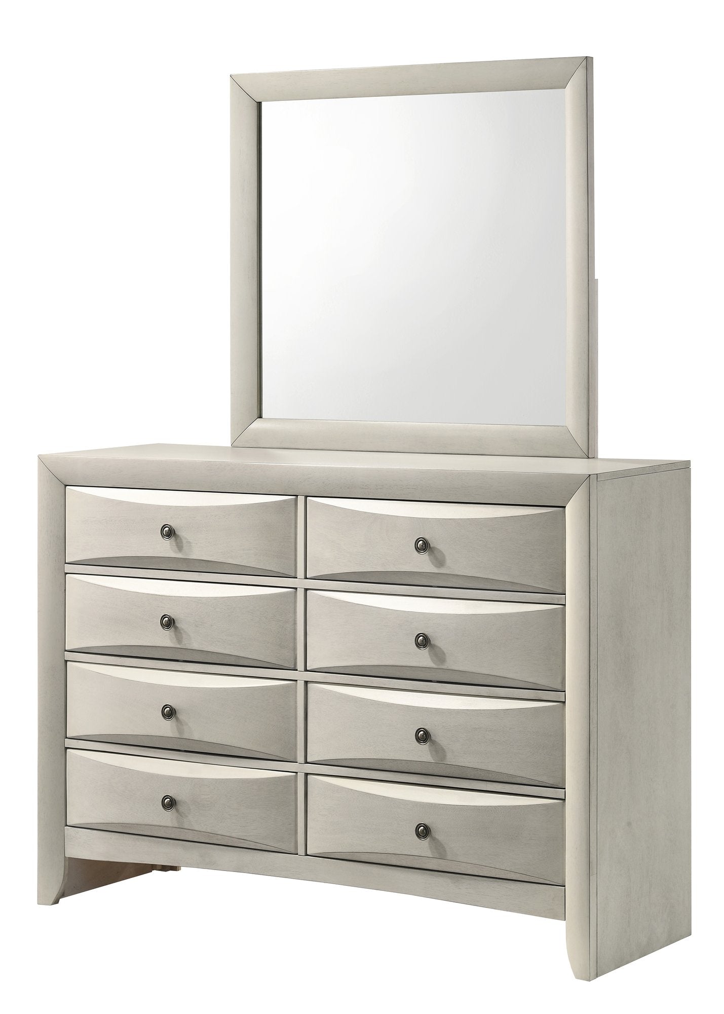EMILY DRESSER 8 DRAWERS WHITE