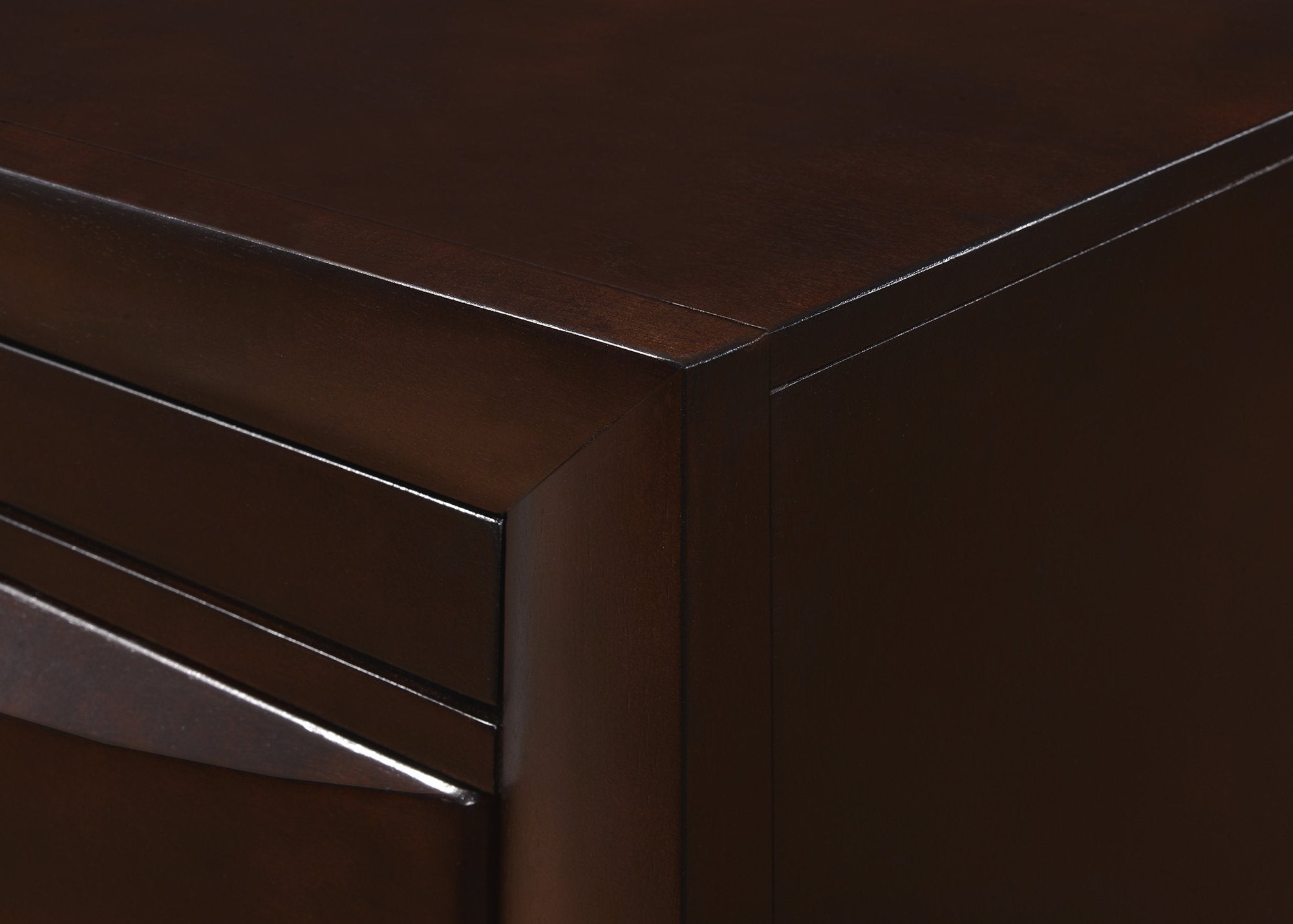 EMILY DRESSER TOP DARK CHERRY
