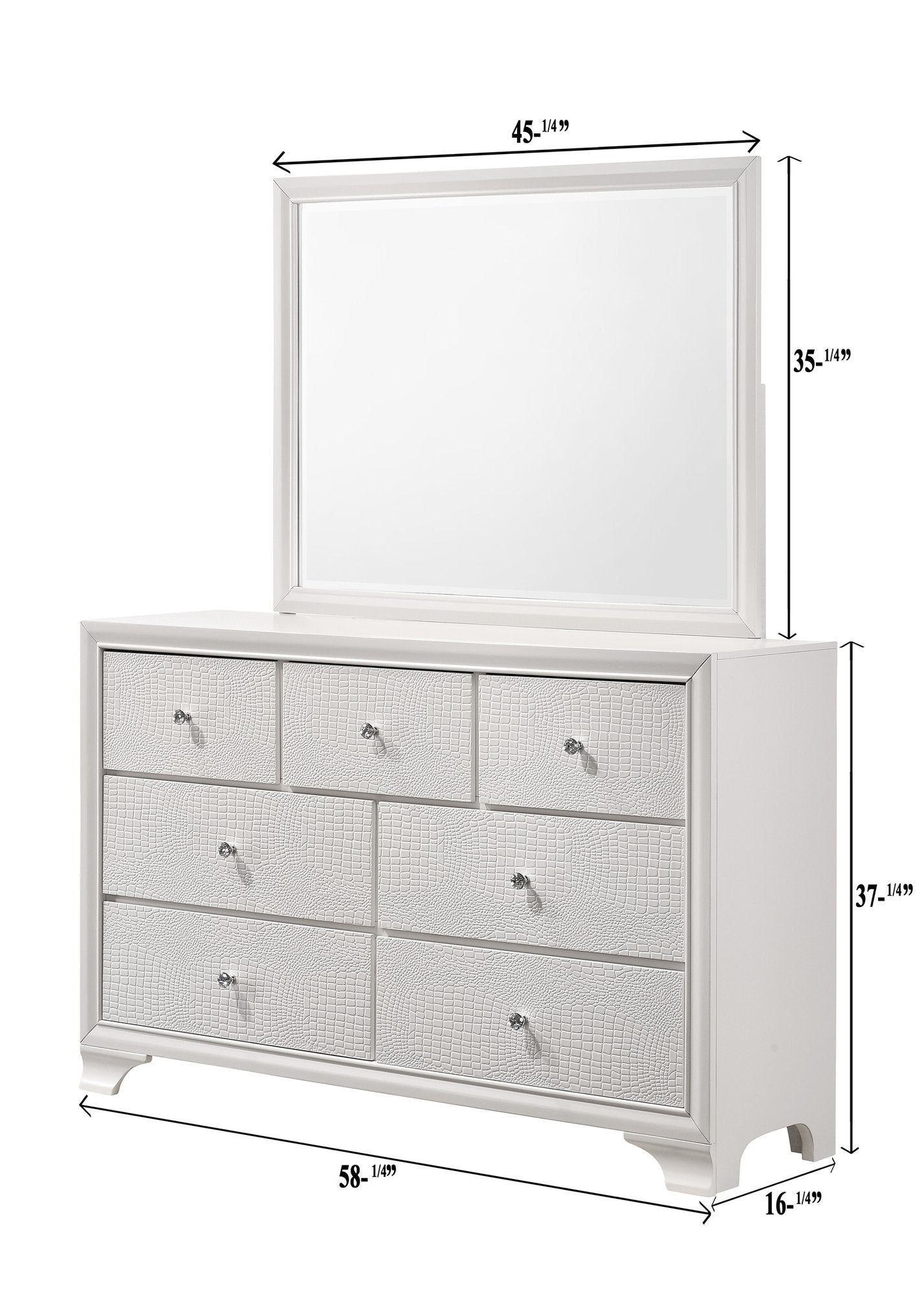 LYSSA DRESSER TOP FROST