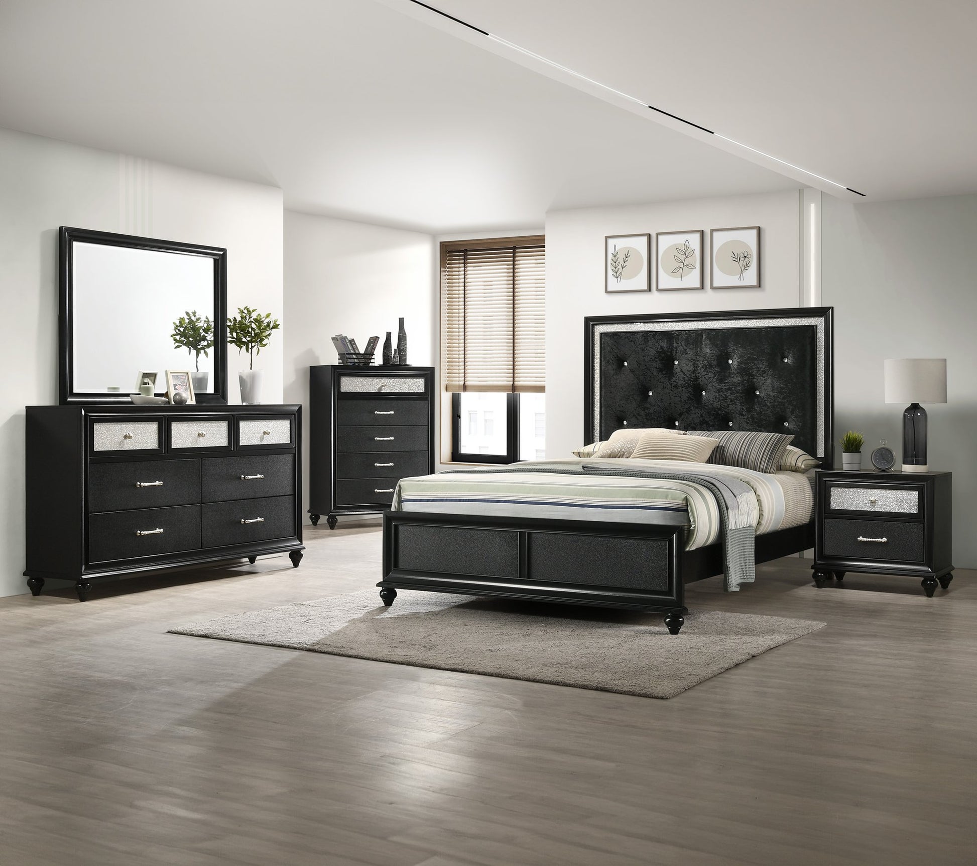 LILA DRESSER TOP BLACK