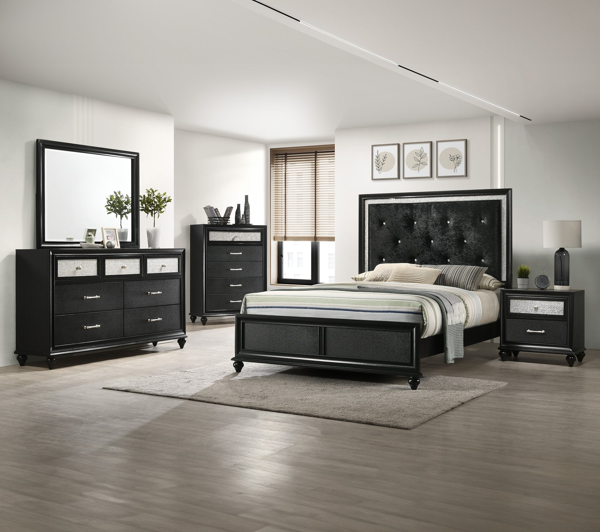 LILA DRESSER TOP BLACK