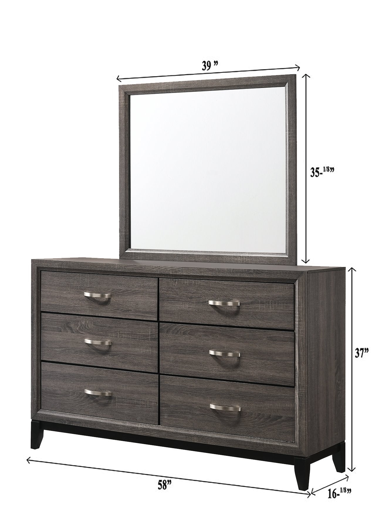 AKERSON DRESSER GREY