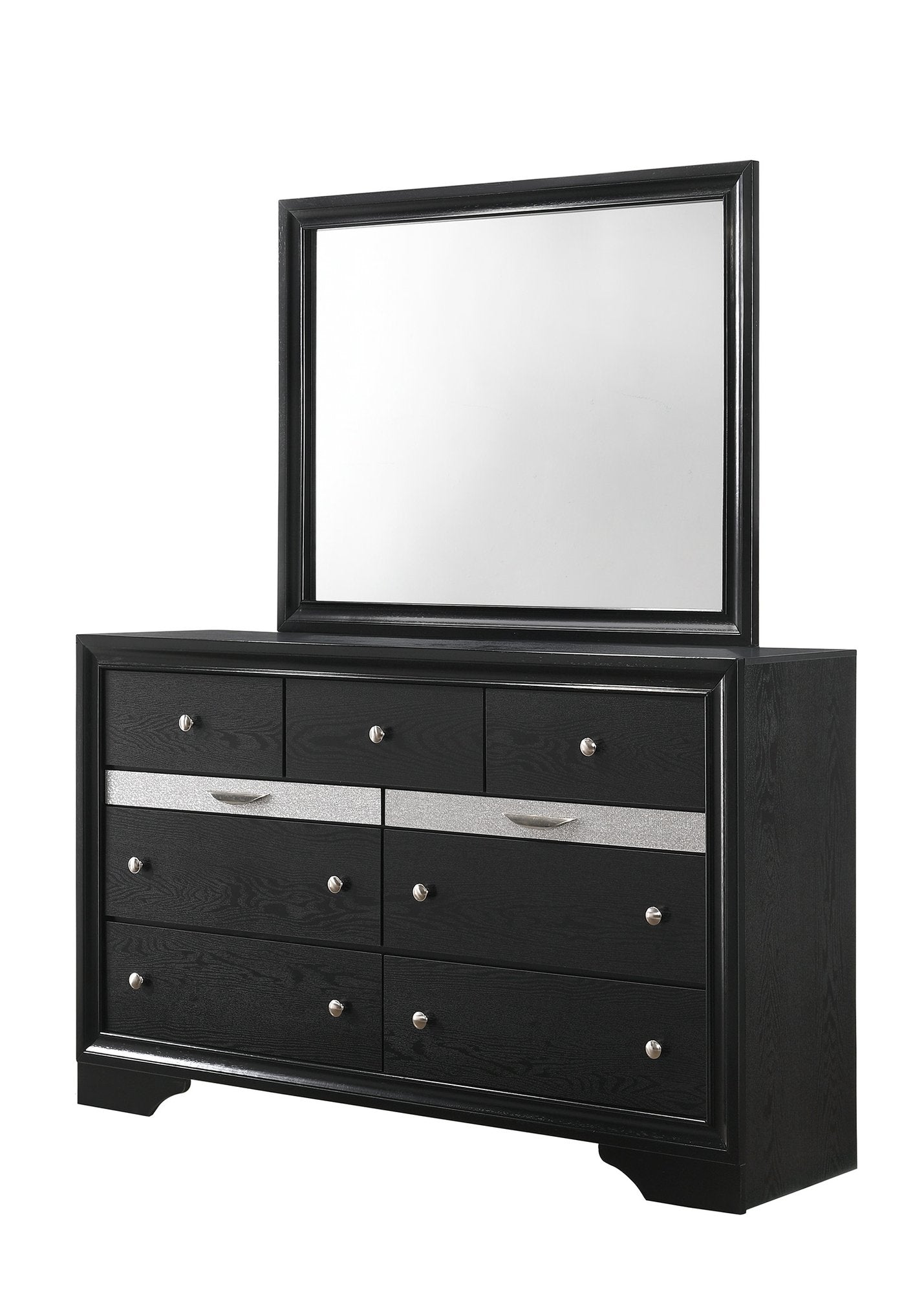 REGATA DRESSER TOP BLACK/SILVER