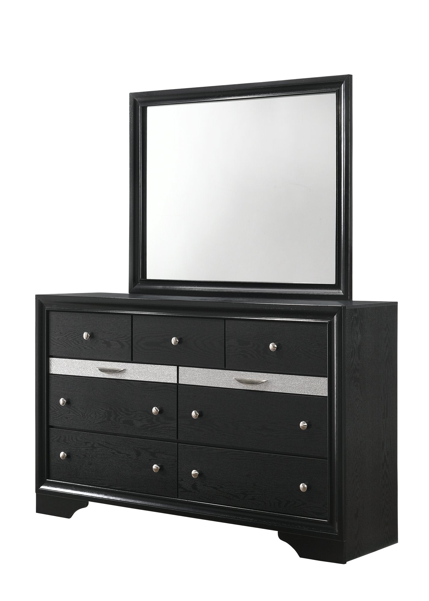 REGATA DRESSER TOP BLACK/SILVER