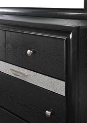 REGATA DRESSER BLACK/SILVER