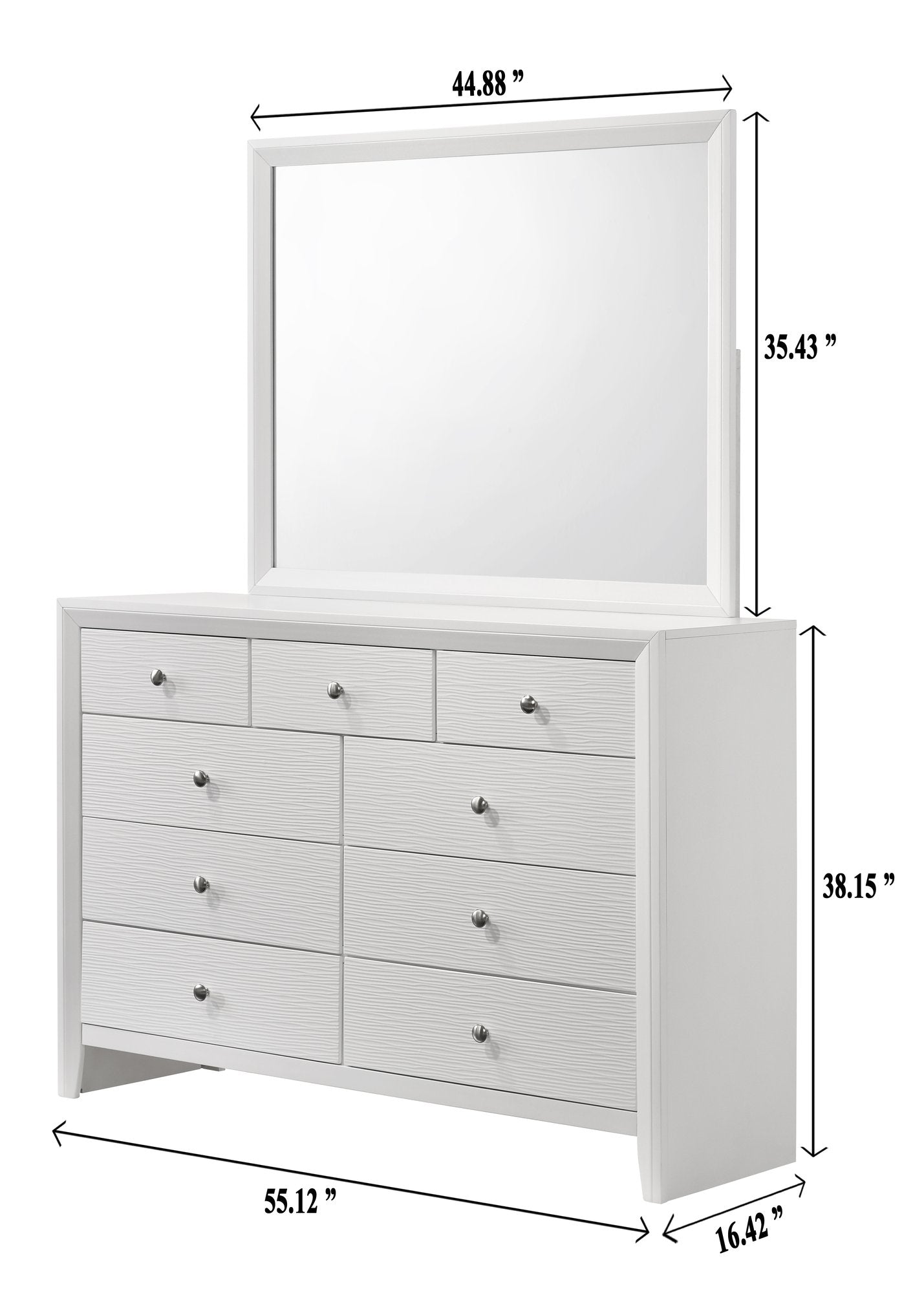 EVAN DRESSER WHITE