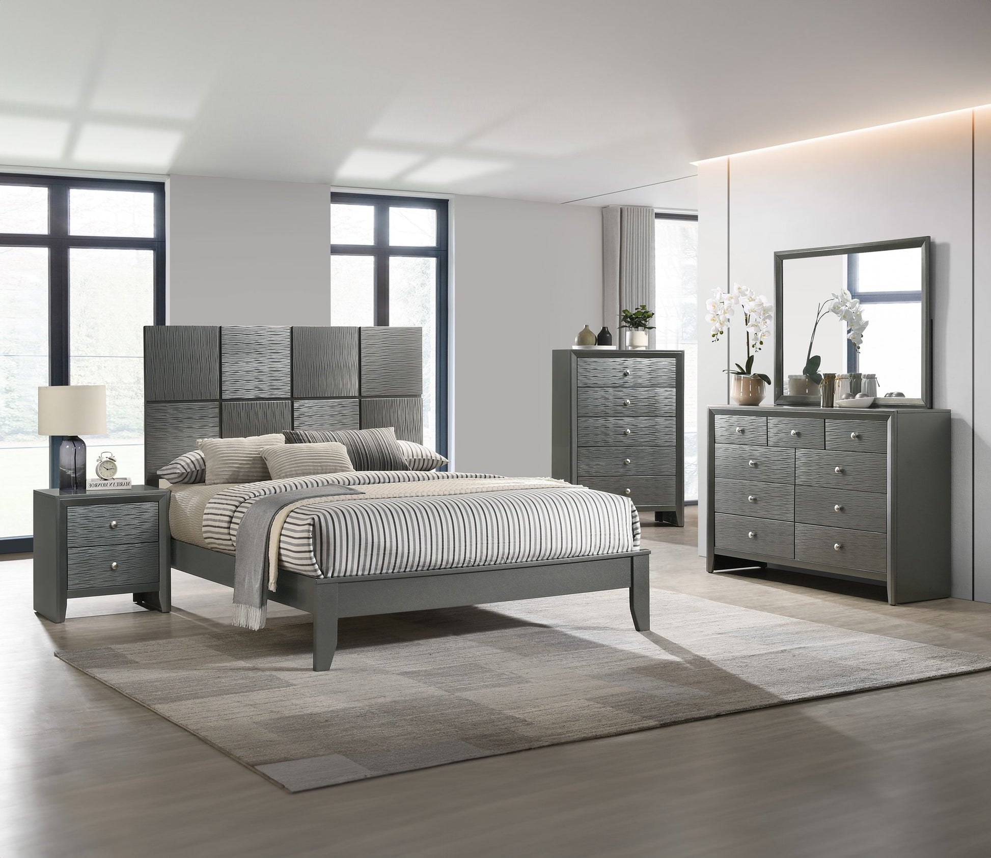 DENKER DRESSER TOP GUN METAL