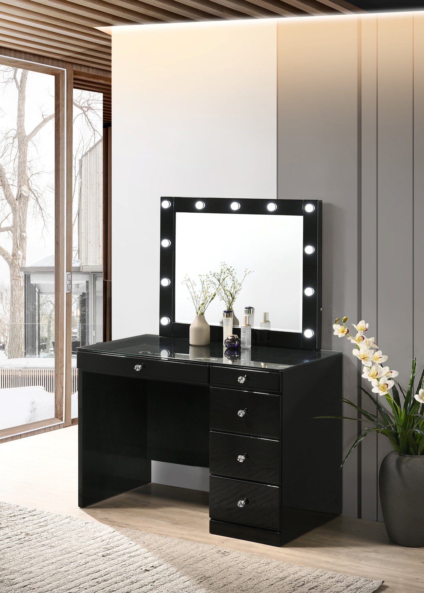 MORGAN VANITY TOP BLACK