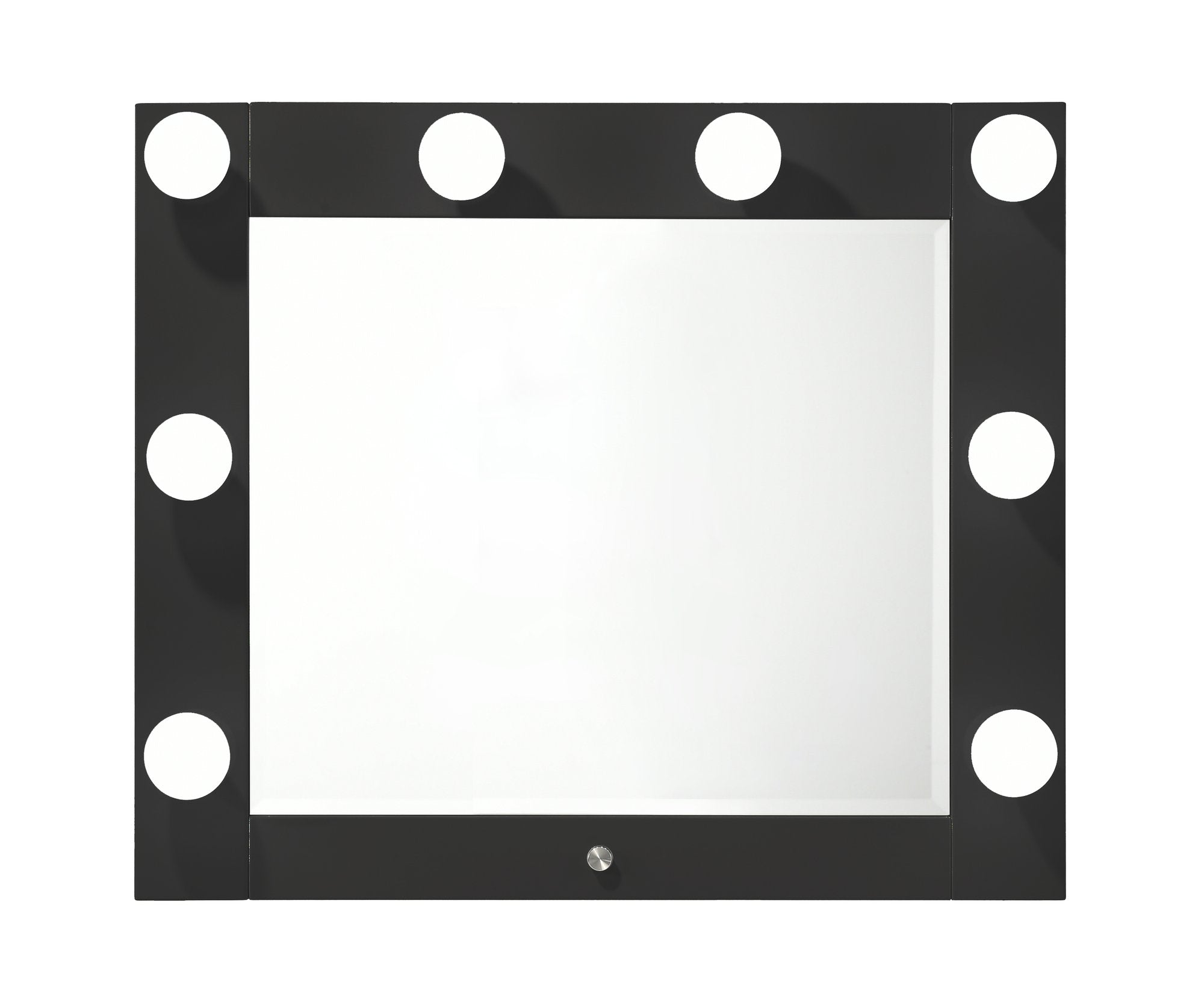 LUXO VANITY TOP W/LED BLACK