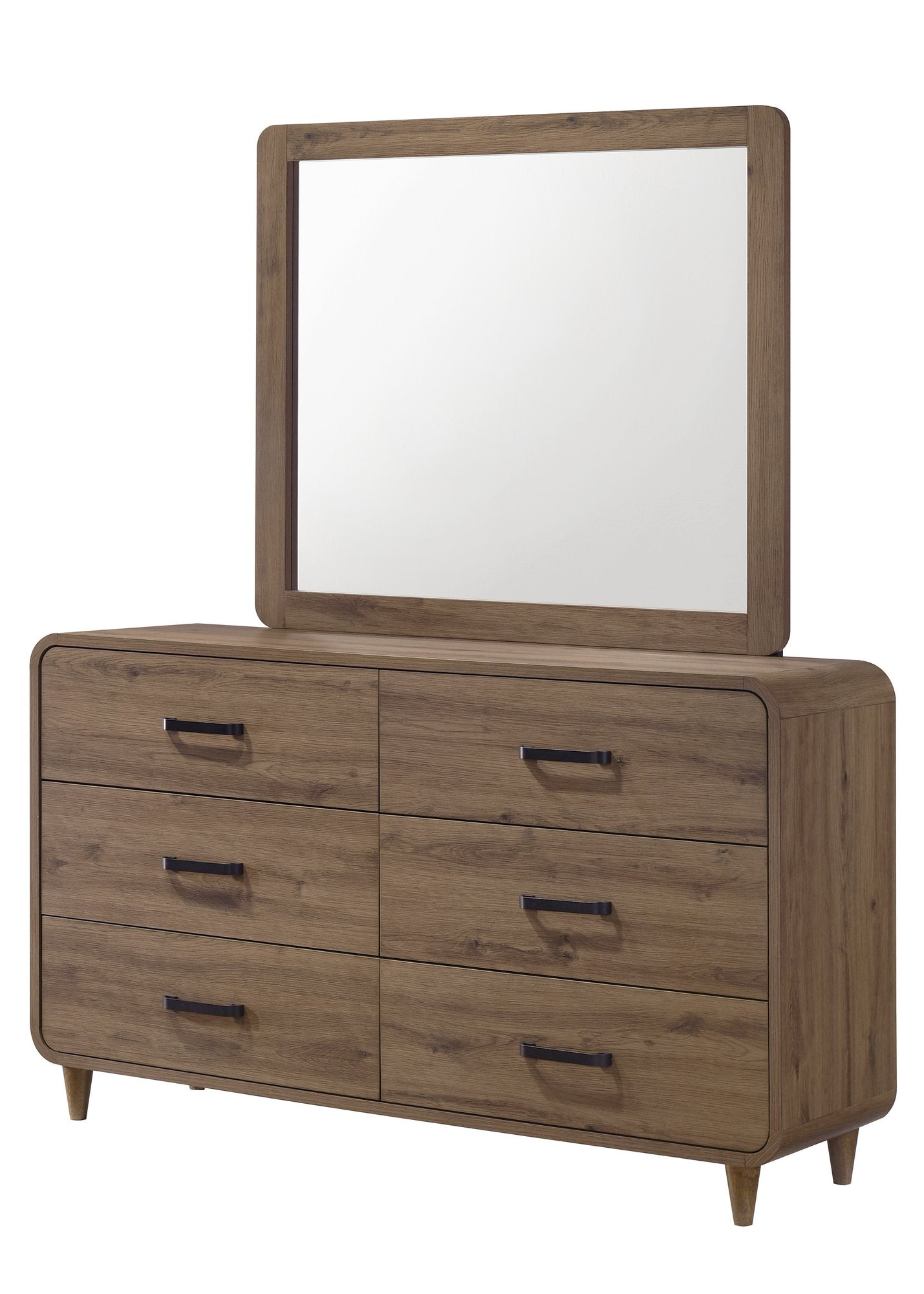 NYOMI DRESSER - LIGHT BROWN