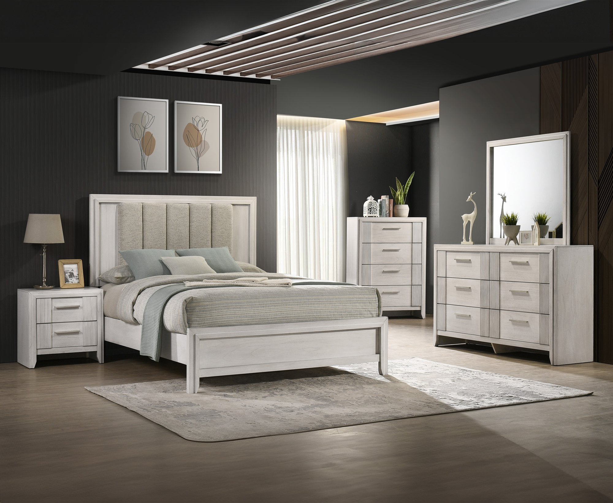CARLTON DRESSER TOP WHITE MIST