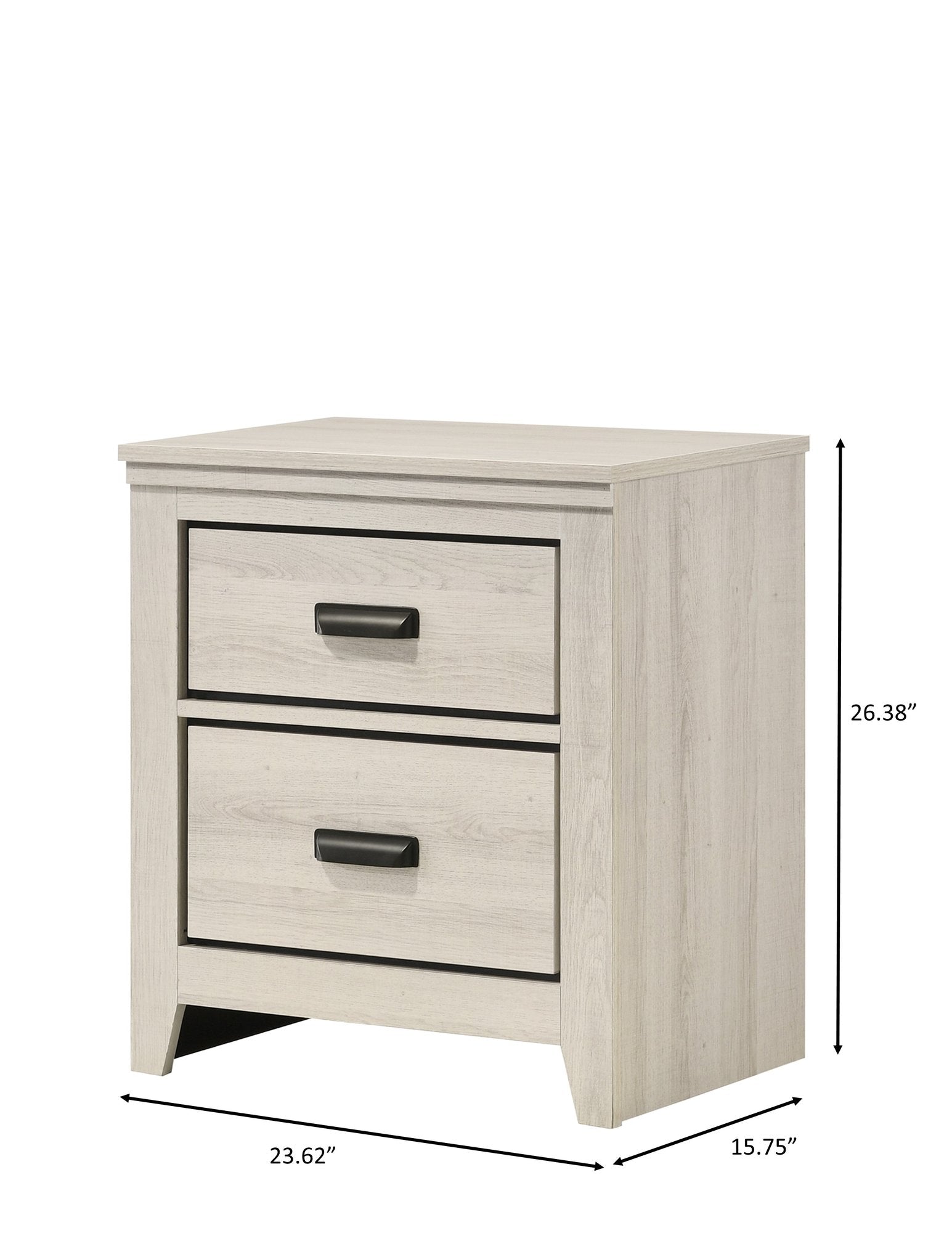 CARTER NIGHT STAND WHITE