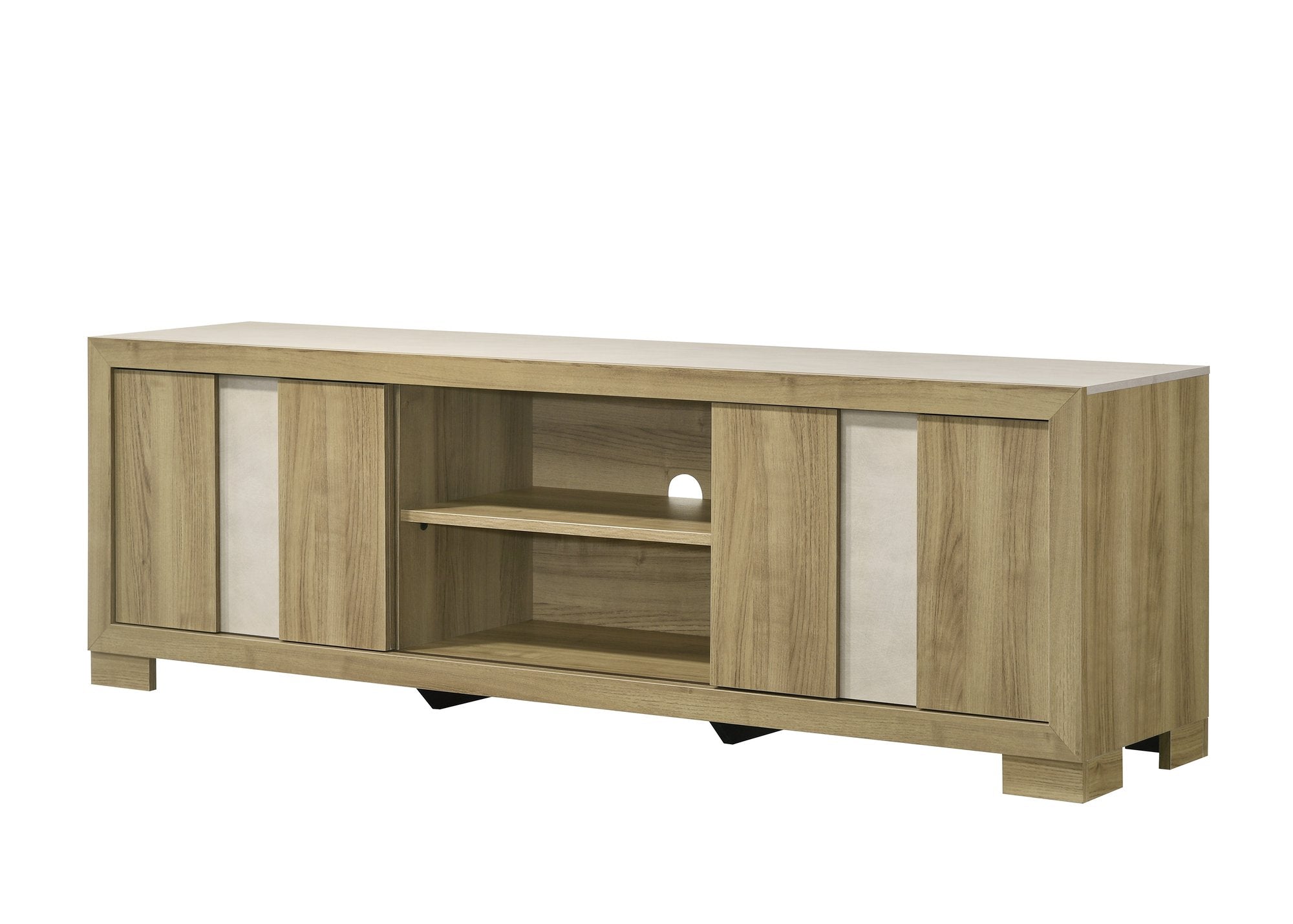 RANGLEY TV STAND - DRIFTWOOD