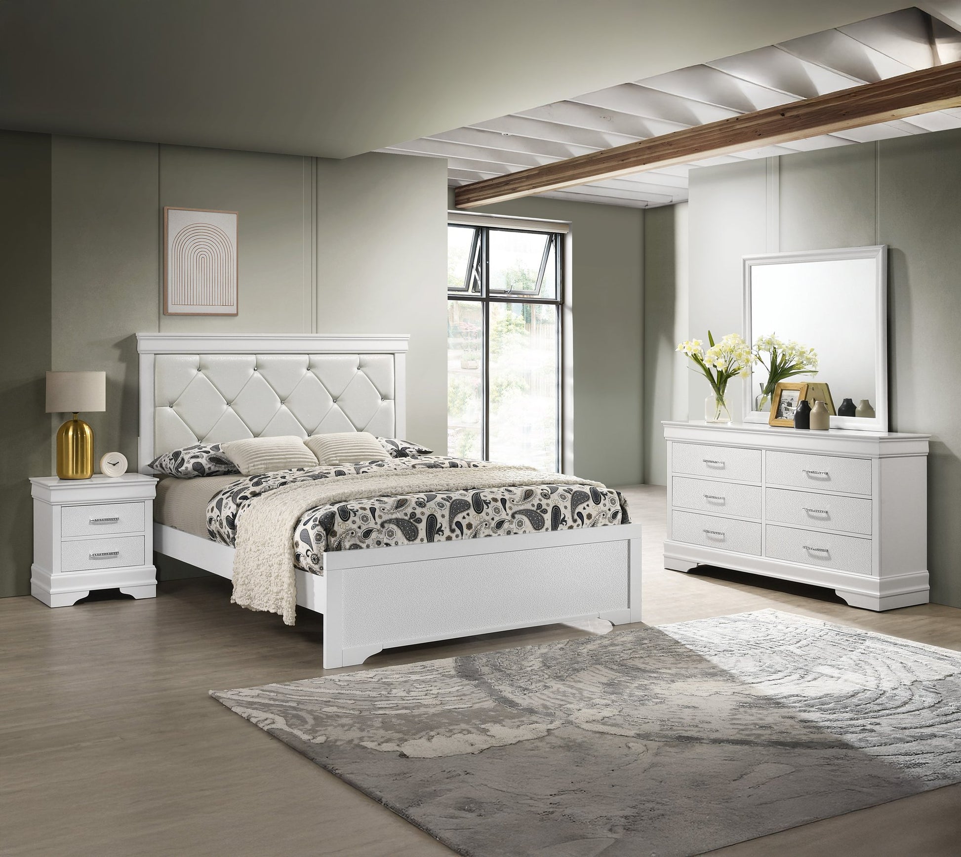 AMALIA CHEST WHITE