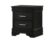 AMALIA NIGHT STAND BLACK