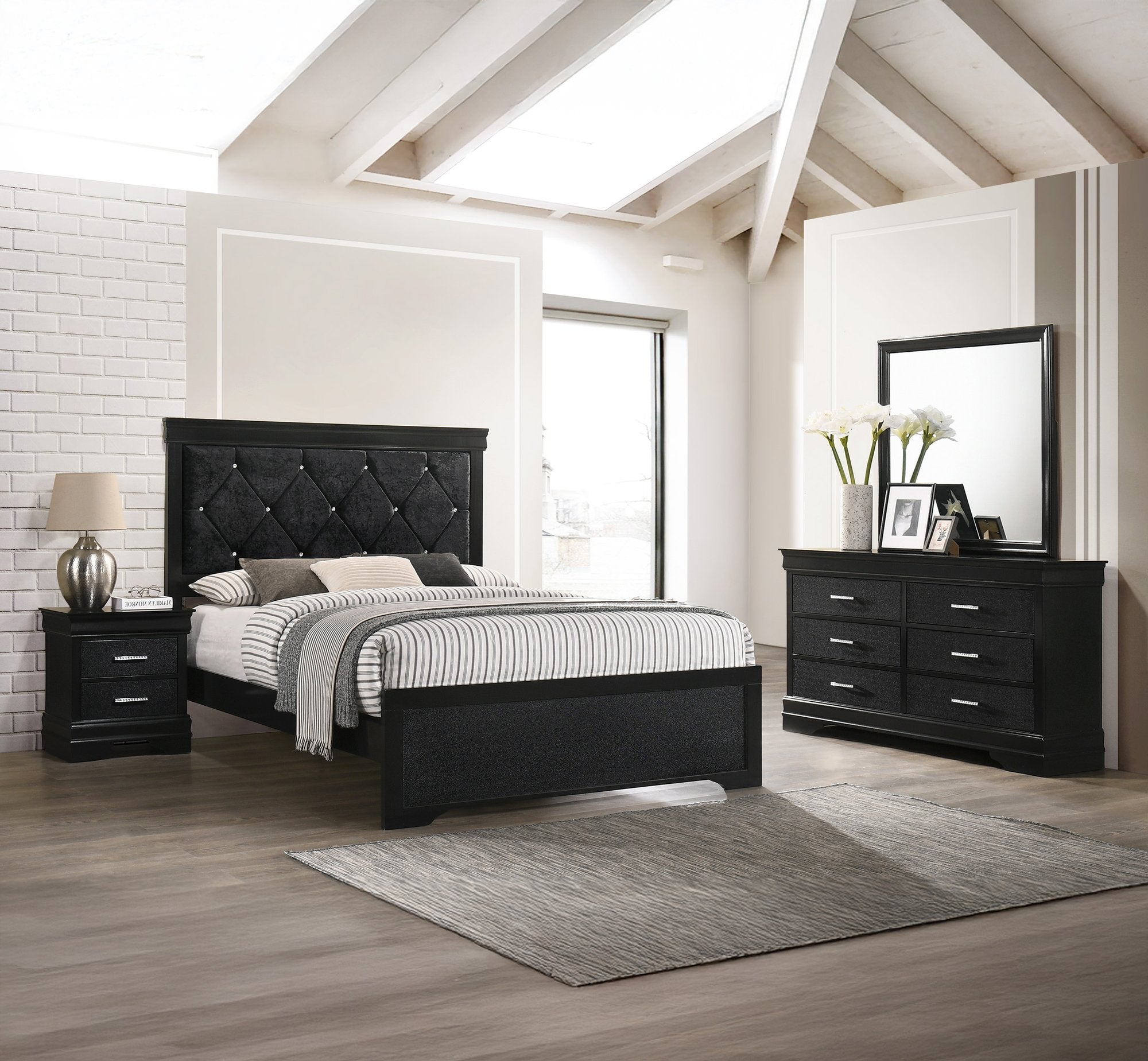 AMALIA CHEST BLACK