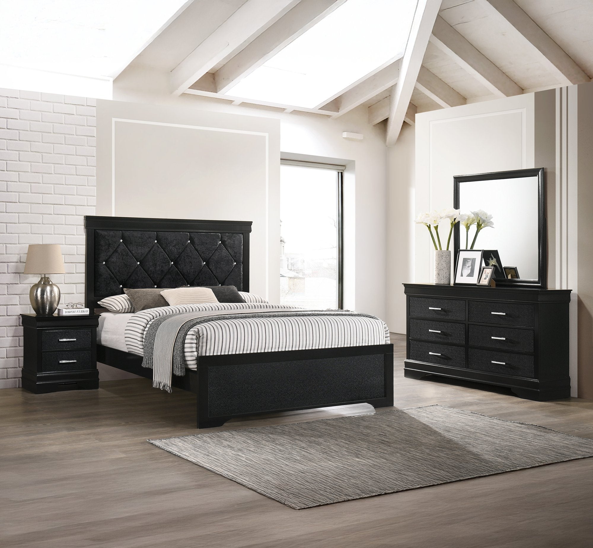 AMALIA CHEST BLACK