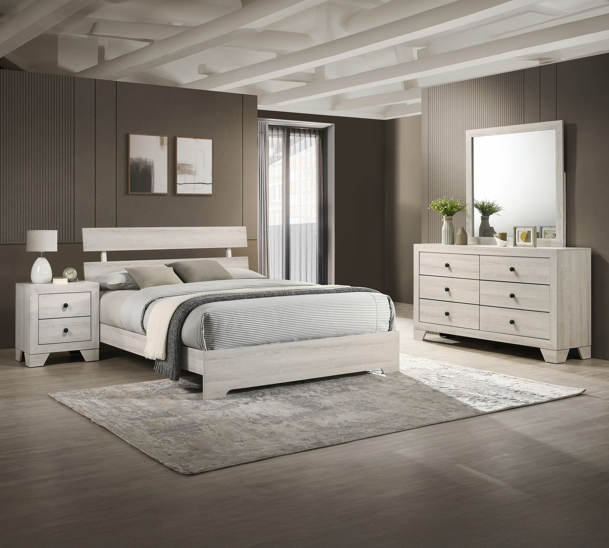 ATTICUS CHEST WHITE