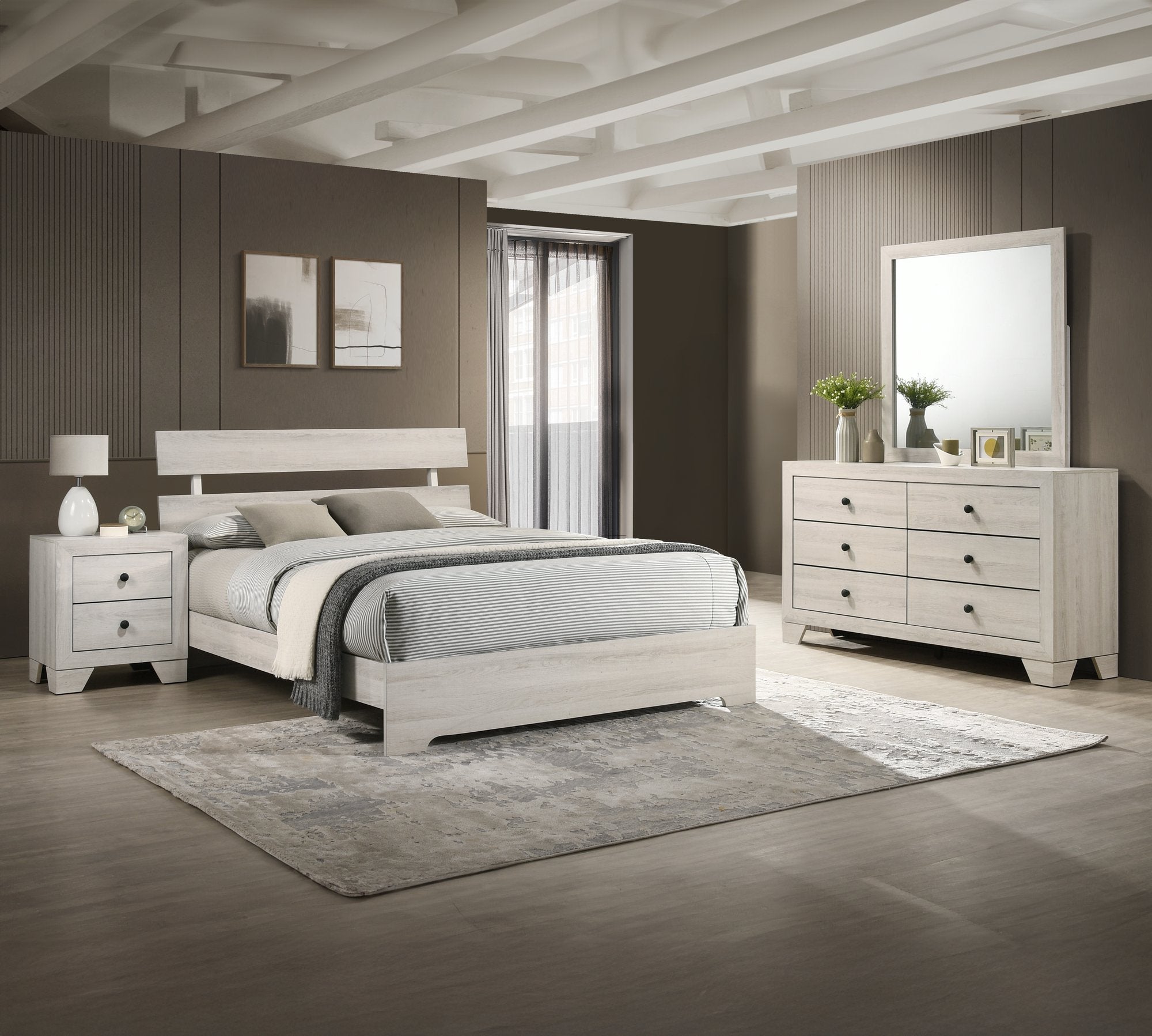 ATTICUS CHEST WHITE
