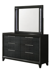 CRESSIDA LED DRESSER TOP BLACK